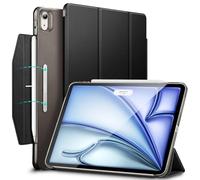 ESR Cover per iPad Air 11" M3/M2(2025/2024),iPad Air 5a/4a Gen(2022/2020), Custodia Trifold Smart, Supporta Pencil Pro/USB-C, Auto Attivazione/Standby, Protezione Robusta, Serie Ascend, Nero