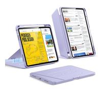 ESR Cover per iPad Air 11" M4/M3/M2 (2026/2025/2024), iPad Air 5a/4a Gen (2022/2020), Custodia con Supporto Verticale, Angolazioni Multiple, Ultra Stabile con Supporto per Pencil, Serie Flip, Violette