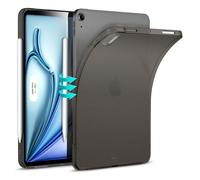 ESR Cover per iPad Air 11" M4/M3/M2, iPad Air 5a/4a Gen 10.9", Nero Opaco | Custodia Sottile e Leggera, Resistente all'ingiallimento, Retro Trasparente, Supporta Pencil Pro/USB-C,Serie Zero