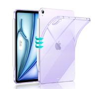 ESR Cover per iPad Air 11" M4/M3/M2, iPad Air 5a/4a Gen, Viola Trasparente | Custodia Sottile e Leggera, Resistente all'ingiallimento, Retro Trasparente, Supporta Pencil Pro/USB-C,Serie Zero