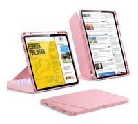 ESR Cover per iPad Air 13" M4/M3/M2 (2026/2025/2024), Custodia con Supporto Stabile Verticale, Angolazioni Multiple, Ultra Stabile con Supporto per Pencil, Serie Flip, Rosa