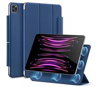 ESR Cover per iPad Pro 12.9 (6a/5a/4a/3a Gen,2022/2021/2020/2018),Custodia Magnetica con Supporto Completo per Pencil, Attacco Magnetico, Supporto a Due Posizioni, Auto Sleep/Wake, Blu