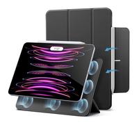 ESR Cover per iPad Pro 12.9 (6a/5a/4a Gen), iPad Air 13" M3/M2, Custodia Magnetica con Supporto Completo per Pencil 2, Aggancio Magnetico, Supporto a Due Posizioni, Auto Attivazione/Standby,Nero