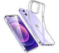 ESR Cover per iPhone 12/12 Pro, Trasparente Custodia iPhone 12/12 Pro antiurto sottile, Resistente all'ingiallimento, TPU, Serie Zero, Trasparente