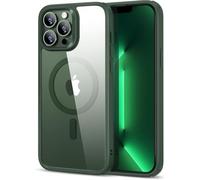 ESR Cover per iPhone 16 Pro Max(4 in 1 Set)，Custodia traslucida opaca con protezione dello schermo per iPhone 16, Compatibile con MagSafe, Protezione di livello militare, Serie Classic, Verde Opaco