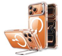 ESR Cover per iPhone 17 Pro Max, Controllo della fotocamera, Compatibile con MagSafe, Supporto integrato, Protezione di livello militare, Retro resistente ai graffi, Serie Classic, Trasparente