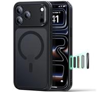 ESR Cover per iPhone 17 Pro Max, Custodia per controllo della fotocamera, Compatibile con MagSafe, Protezione antiurto di livello militare, Angoli Air Guard ammortizzanti, Nero Opaco