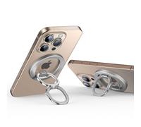 ESR HaloLock Magnetico Anello per Anello per Cellulare, Anello magsafe Compatibile con iPhone Serie 16/15/14/13/12, Galaxy S25 Series, Supporto Regolabile, Presa Confortevole, Titanio Naturale