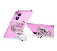 ESR HaloLock Magnetico Anello per Anello per Cellulare, Anello magsafe Compatibile con iPhone 17/16/15/14/13, Google Pixel 10, Galaxy S25 Series, Supporto Regolabile, Presa Confortevole, Rosa Pastello