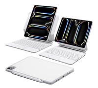 ESR iPad Pro 11 Inch Case with Keyboard (M4 2024) iPad Pro 11(5th Gen) Keyboard Case with Easy-Set Magnetic Stand Portrait/Landscape Mode