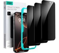 ESR Pellicola Privacy per Iphone 16 Pro, Vetro Temperato anti Spia, Facile Strum