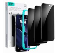 ESR Pellicola Privacy per iPhone 17 Pro Max, Di grado militare, Infrangibili e con protezione della privacy, Strumento di installazione, 3 Pezzi