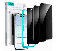 ESR Pellicola Privacy per iPhone Air, Di grado militare, Protettiva per iPhone 17 Air, Infrangibili e con protezione della privacy, Strumento di installazione, 3 Pezzi