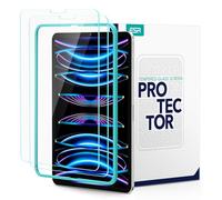 ESR Pellicola protettiva per lo schermo compatibile con iPad PRO 11” (2022/2021/2020/2018) e iPad Air 5/4 (2022/2020, 10,9”), vetro temperato con cornice di allineamento, nitidezza HD, 2 pezzi