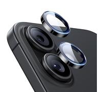 ESR Pellicola Protezione fotocamera per iPhone 17/16 Plus/16, Ultra resistenti, Individuali, Resistenti ai graffi HD, ultrasottili, 1 Set, Nero
