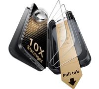 ESR Pellicola Vetro per iPhone 16/15, Vetro temperato 9H+, Zero bolle e polvere, Protezione di grado militare, Durevole con strumento di installazione facile, 3 Confezioni