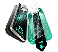 ESR Pellicola Vetro per iPhone 16 Pro, Vetro temperato 9H+, Zero bolle e polvere, Protezione di grado militare, Durevole con strumento di installazione facile, 3 Confezioni