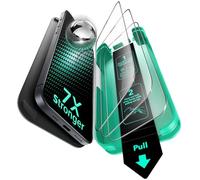 ESR Pellicola Vetro per iPhone 17e/16e/iPhone 14/iPhone 13/13 Pro, Vetro temperato 9H+, Zero bolle e polvere, Protezione di grado militare, Durevole con strumento di installazione facile, 3 Pack