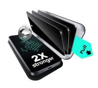 ESR Pellicola Vetro Privacy per iPhone 17e/ iPhone 16e/ iPhone 14/ iPhone 13 Pro/iPhone 13, Protezione di livello militare, Durezza 9H, Vetro temperato antispia con supporto UltraFit, 3 Pezzi