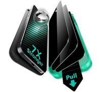 ESR Privacy Pellicola per iPhone 2025 Pro Max, Vetro temperato 9H, Livello militare, Infrangibili, Protezione della privacy, serie Armorite Ultra-Tough con supporto Ultra Fit, 3 Pezzi