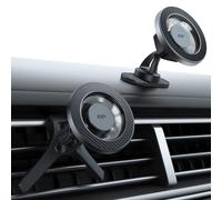 ESR Supporto da auto MagSafe, Supporto magnetico per iPhone 17/16/15, Google Pixel 10, S25 Series Forti magneti, Compatibile con gli accessori per auto, Ricarica non supportata, Nero di carbone