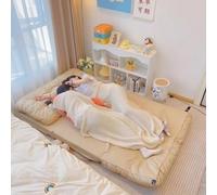 ESRADA Divano letto pieghevole Lazy con schienale in 6 posizioni, divano letto regolabile da pavimento, divano letto futon convertibile con copertura in tessuto scamosciato, reclinabile per Living Ro
