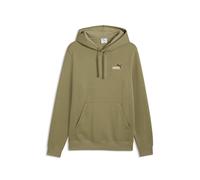 Ess 2 Color Small No. 1 Logo Felpa con Cappuccio FL