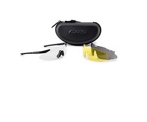 ESS Eyewear Ice 3LS Eyeshield Kit, Nero
