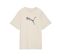 Puma - ESS GRAPHIC Animal Relaxed Tee-Shirt Bianco - Abbigliamento L Bianco