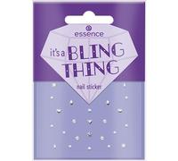Essence Nail Stickers It's a Bling Thing Cofanetti strass adesivi 28 pz per donna