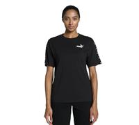 PUMA Ess Tape Tee, Camicia Donna, Black, M