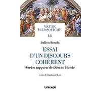 Essai d'un discours cohérent. Sur les rapports de Dieu au Monde
