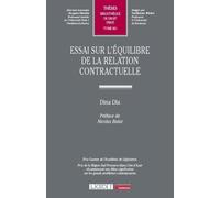 Essai sur l'équilibre de la relation contractuelle: 661