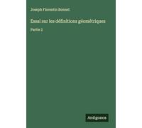 Essai sur les définitions géométriques: Partie 2