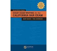 Mary Basick Tina Schind Essay Exam Writing for the California Bar E (Tascabile)