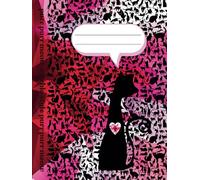 Essay notebook for high school in a ruled line: beautifully designed + interesting facts and a crossword puzzle