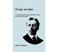 Essay on Time (Tascabile) Publications of the Durkheim Press