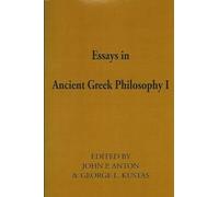 Essays in Ancient Greek Philosophy (1)