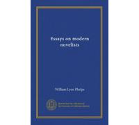 Essays on modern novelists