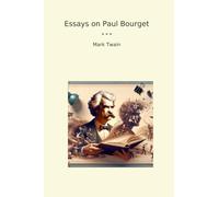 Essays on Paul Bourget