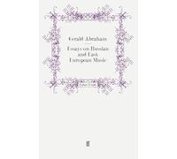 Essays on Russian and East European Music
