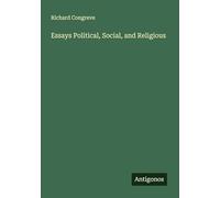 Essays Political, Social, and Religious