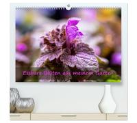 Essbare Blüten aus meinem Garten (hochwertiger Premium Wandkalender 2026 DIN A2 quer), Kunstdruck in Hochglanz: Essbare Blüten - ein Fest für die Sinne