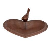 Esschert Design Fontana per Uccelli - Cuore - 1 pz.