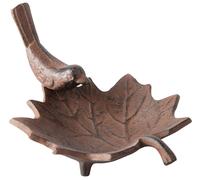 Esschert Design Abbeveratoio per Uccelli Vasca Piscina Ciotola di Cibo Ghisa