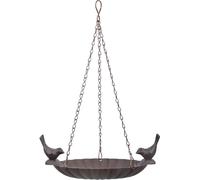 Fallen Fruits FB377 Ltd - Bagno sospeso con 2 uccelli, colore: Marrone