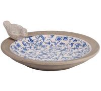 Esschert Design AC10 - Vasca per Uccelli in Ceramica, 32 x 8,5 x 32 cm