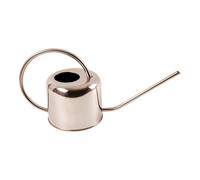 Esschert Design Annaffiatoio 1 Litro Fiori Acqua Metallo Acciaio Inox Argento