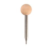 Esschert Design Bouffadou - Supporto telescopico in legno di faggio e acciaio INOX