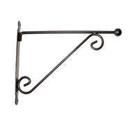 Esschert Design BPH118 Haken Kugel per Hanging Basket in Ferro Nero 39 cm